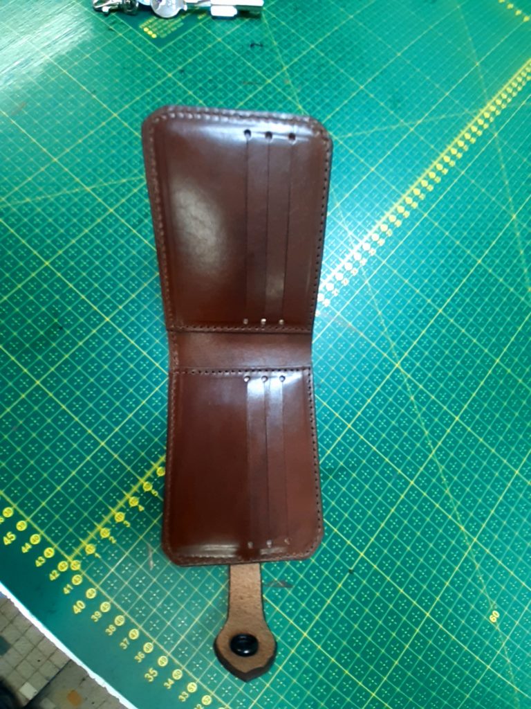 Portefeuille en cuir